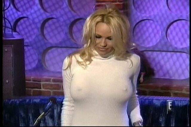 Pam Anderson Upskirt And Pokies On “Howard Stern” free nude pictures