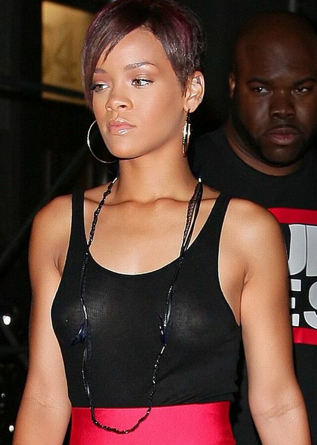Rihanna See Through Dress free nude pictures