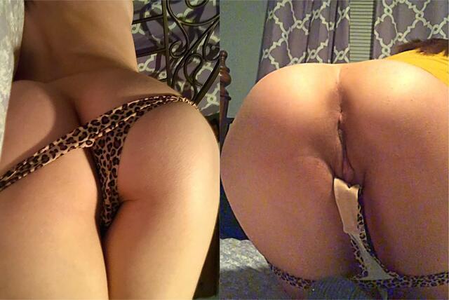 Goodmorny :) 🍑 did my side-by-side panty peel make you horny?😈 (F) free nude pictures