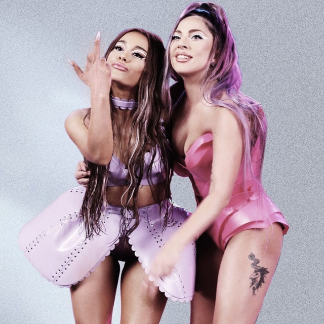 Lady Gaga and Ariana Grande Get Futuristic! free nude pictures