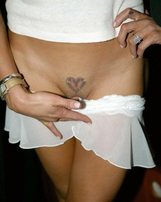 Katie Price Flashing Her Pubic Tattoo. Thanks To Adam M. free nude pictures