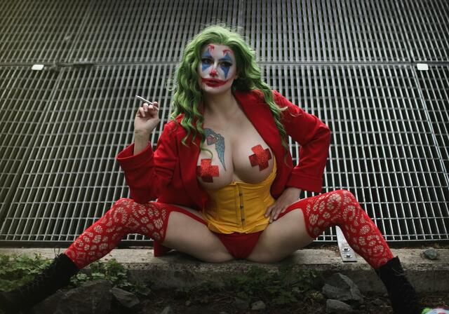 [self] The Joker by CaptiveCosplay.net free nude pictures