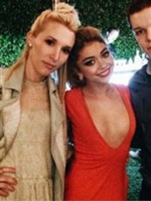 Sarah Hyland Shows Deep Cleavage For Her 24th Birthday free nude pictures