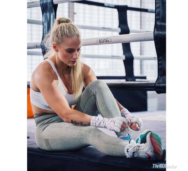 The Knockout Who Can Really Knock You Out – “Blonde Bomber”  Ebani Bridges (Pics) free nude pictures