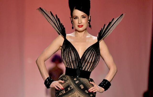 Dita Von Teese See Through on the Runway! free nude pictures