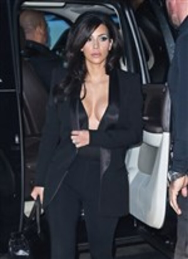 Kim Kardashian Investigated For Child Abuse After Braless Outing free nude pictures