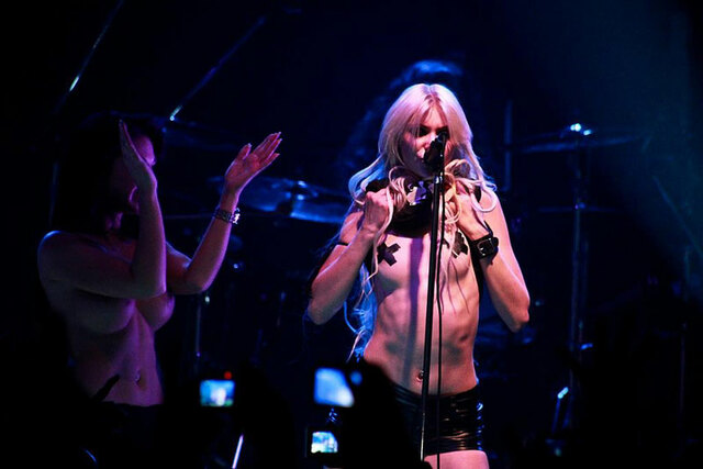 Taylor Momsen Flashes Itty Bitty Titties Covered in Tape free nude pictures