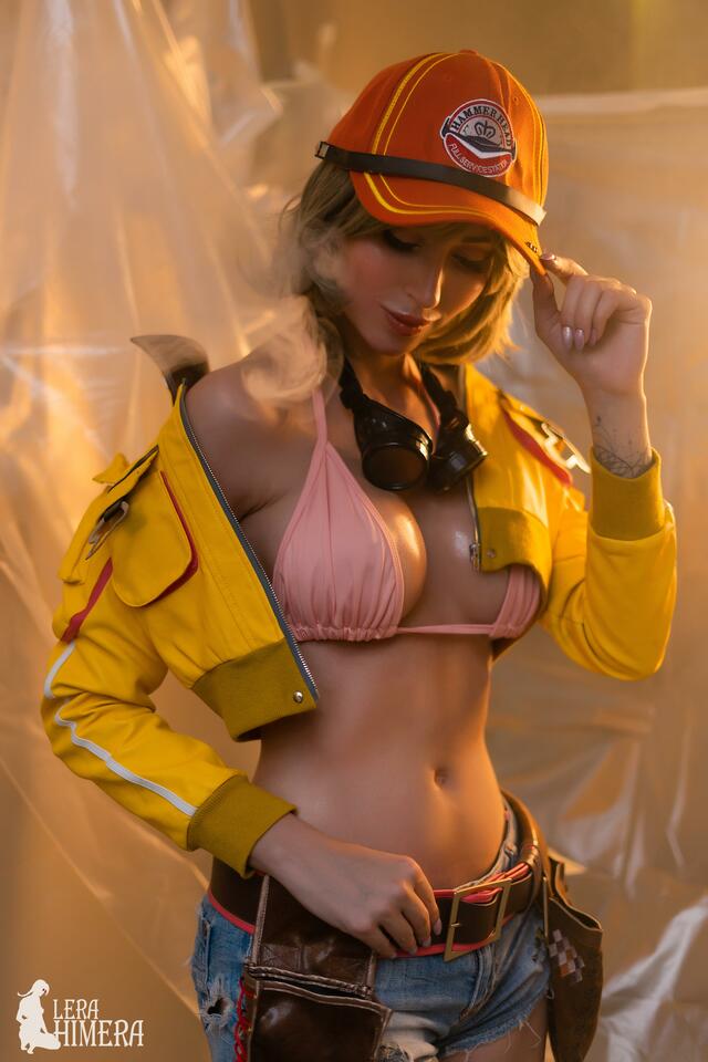 Cindy Aurum (Final Fantasy) cosplay vy Lera Himera free nude pictures