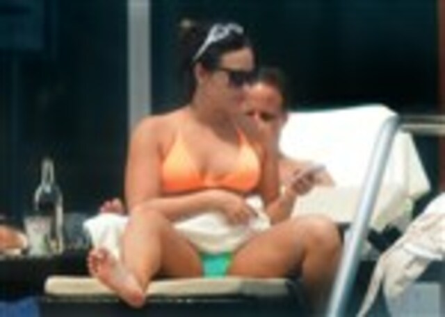 Demi Lovato Flaunts Her Crotch In A Bikini free nude pictures
