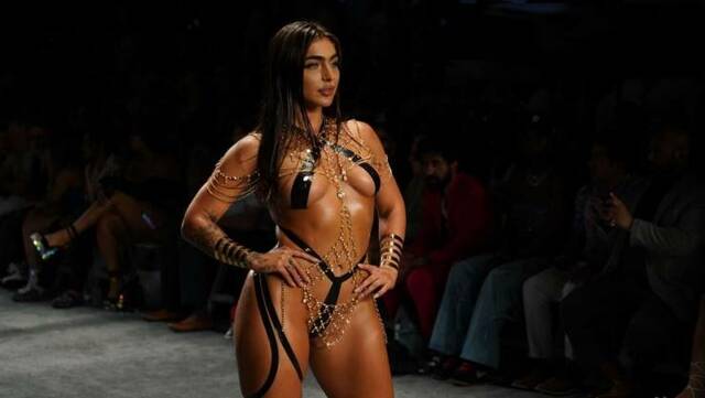 Black Tape Project Presentation At Miami Swim Week free nude pictures