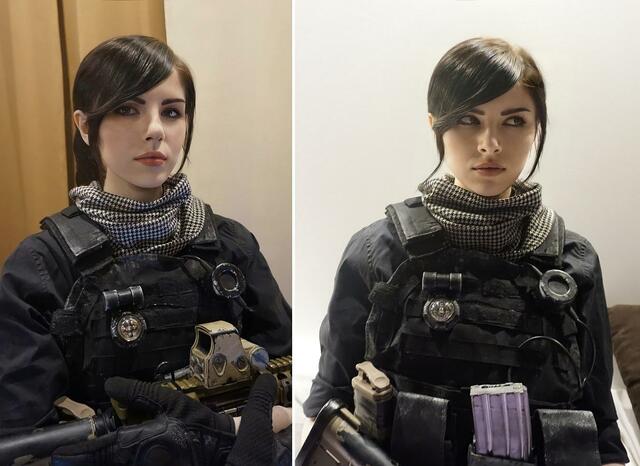 Mara Call of Duty cosplay by maryydixon Babe Stare