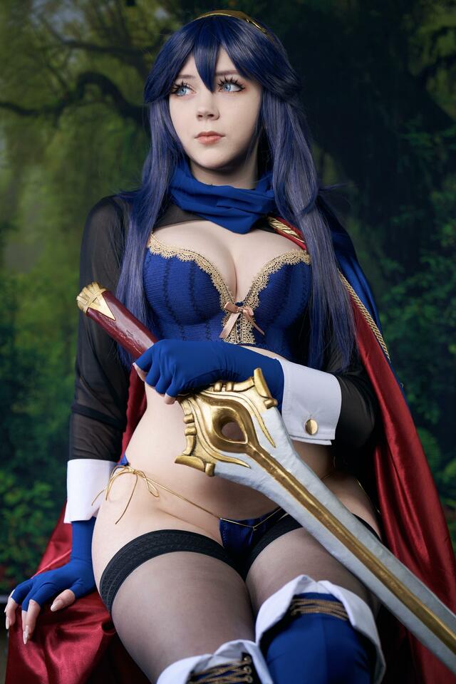 Lucina cosplay by me. Design based off Sakimichan art free nude pictures