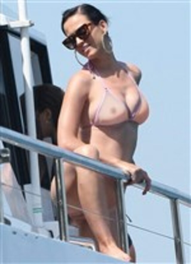 Katy Perry Showing Off Her Nips And Camel Toe In A Tight Bikini free nude pictures