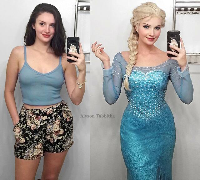 Elsa (Frozen) by Alyson Tabbitha free nude pictures