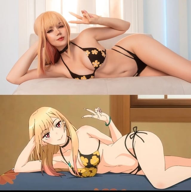 Cosplay Or Anime? Marin Kitagawa Cosplay by anastasia.komori 💛 free nude pictures