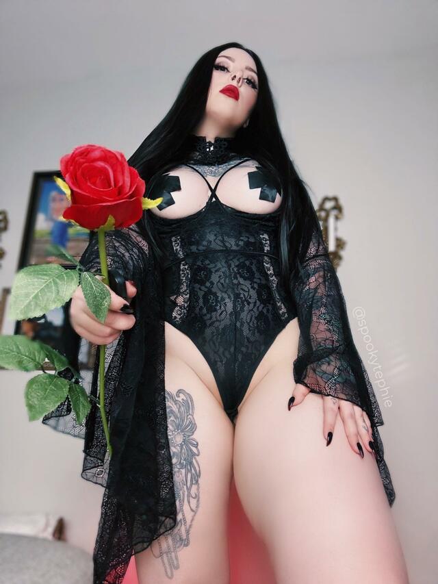 Morticia Addams from The Addams Family by SpookyTephie free nude pictures