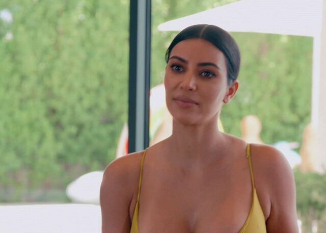 Did Kim Kardashian Just Let Her Areolas Hang Out On KUWTK? free nude pictures